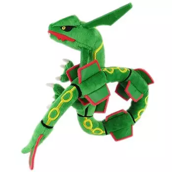 Мягкая игрушка покемон S Pokemon All Star Collection Подарок на день рождения, Рождество pz-sanei001 (Рейкваза) зелёный