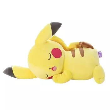 Мягкая игрушка Pokemon Sleep Friend M Пикачу Общая длина 38 см Прибл. жёлтый