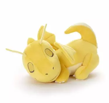 Мягкая игрушка Pokemon Sleep Friend S Cairyu Ширина примерно 21 см. жёлтый