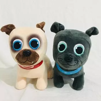 Мягкая игрушка Puppy Dog Pals Bingo и Raleigh Bulldog, детский подарок 20cm