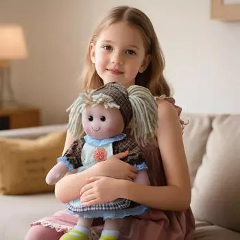 Мягкая игрушка Ragdoll среднего размера 14 дюймов One Size