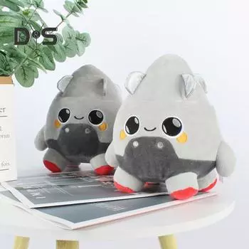 Мягкая игрушка «Ракета» в виде ракеты от Gabbo s Spirited Rocket, мягкая игрушка для детей в форме ракеты, комфортная тряпичная кукла, подарок на день рождения серый