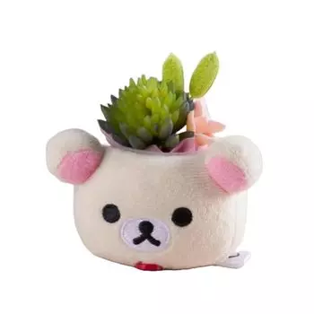 Мягкая игрушка Rilakkuma POT 3 типа [поддельный зеленый] (Корилаккума)