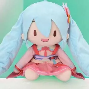 Мягкая игрушка ручной работы Кукла Хацунэ Мику в подарок другу ребенка 30cm