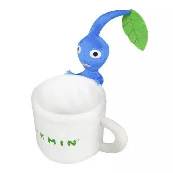 Мягкая игрушка Sanei Boeki Pikmin, разные товары, синий чехол для аксессуаров Pikmin, Ш9 x Г12 x В15 см PKZ02 (кружка)