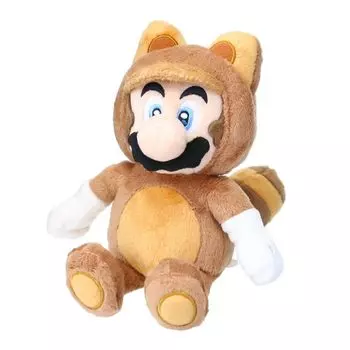 Мягкая игрушка Sanei Boeki Super Mario 3D Land Tanuki Mario (S) 111122см