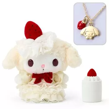 Мягкая игрушка Sanrio ожерелье My Melody аксессуар чехол подарок 391174 & (песочное печенье)