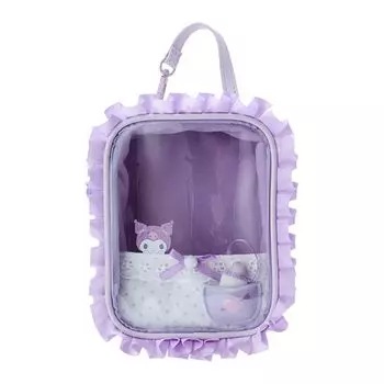 Мягкая игрушка Sanrio Sanrio Kuromi с изображением малыша Куроми Enjoy Idol x 12 x 9 см, персонаж SANRIO 184721 (САНРИО) Куроми-тян 15.5
