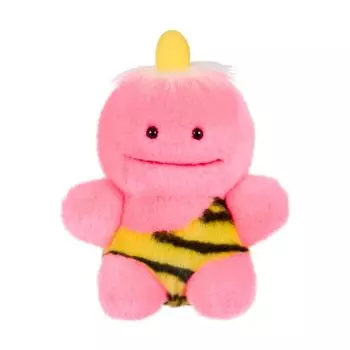 Мягкая игрушка Sekiguchi Pikapon S розового цвета, приблизительно x Ш12 x Г9 см, 812653, размер В16,5 розовый