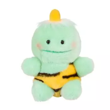 Мягкая игрушка Sekiguchi Pikapon S зеленого цвета, приблизительно x Ш12 x Г9 см, 812677, размер В16,5 зелёный
