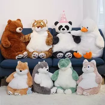 Мягкая игрушка Sete Lazy Duck: Мягкая подушка для сна и подарок на день рождения 45 cm