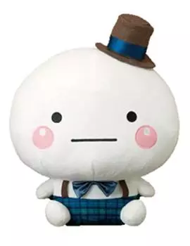 Мягкая игрушка Широмару БОЛЬШАЯ синяя 27 см прибл. синий