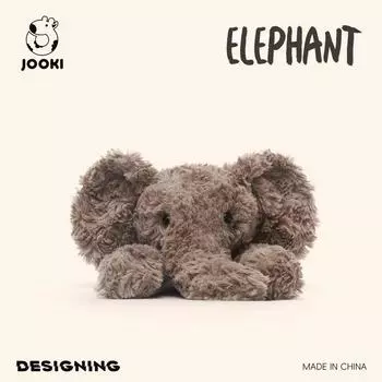 Мягкая игрушка «Слон» — ультрамягкая мягкая игрушка, подушка для сна и подарок на день рождения для детей 35cm