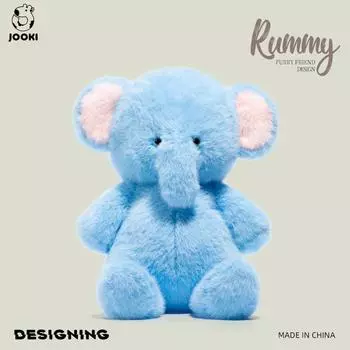 Мягкая игрушка «Слон» — ультрамягкая мягкая игрушка, подушка для сна и подарок на день рождения для детей 20cm