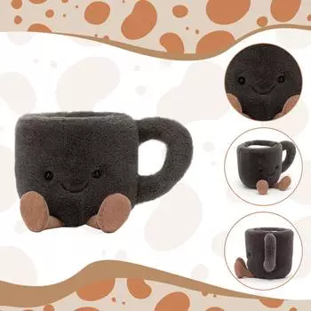 Мягкая игрушка-слоненок, супер мягкая, милая, успокаивающая плюшевая игрушка One Size