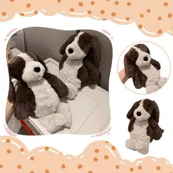 Мягкая игрушка-слоненок, супер мягкая, милая, успокаивающая плюшевая игрушка One Size