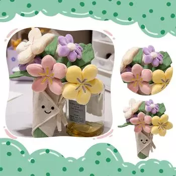 Мягкая игрушка-слоненок, супер мягкая, милая, успокаивающая плюшевая игрушка One Size