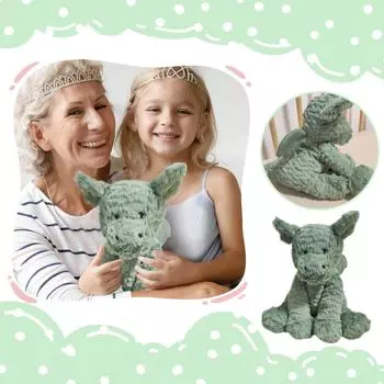 Мягкая игрушка-слоненок, супер мягкая, милая, успокаивающая плюшевая игрушка One Size