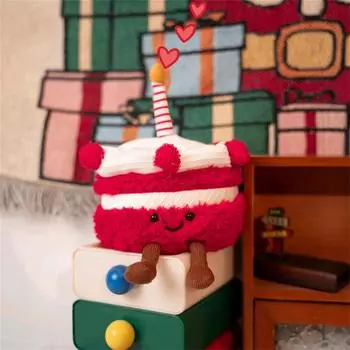 Мягкая игрушка-слоненок, супер мягкая, милая, успокаивающая плюшевая игрушка One Size