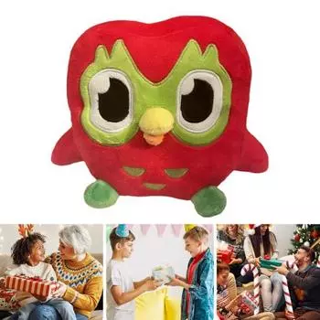 Мягкая игрушка сова Yousheng, мягкая подушка в виде животного, милая мультяшная подушка для сна в самолетах, мягкая кукла, которую можно обнимать, подарок на День святого Валентина, Рождество красный