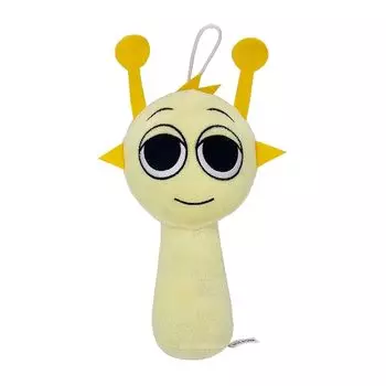 Мягкая игрушка Sprunky 25 см, кукла Sprunki, игра ужасов, плюшевые мягкие игрушки, фигурки животных, подушки для взрослых, рождество для детей, подарок на день рождения (желтый)