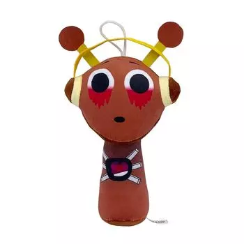 Мягкая игрушка Sprunky 25 см, кукла Sprunki, игра ужасов, плюшевые мягкие игрушки, фигурки животных, подушки для взрослых, рождество для детей, подарок на день рождения (оранжевый