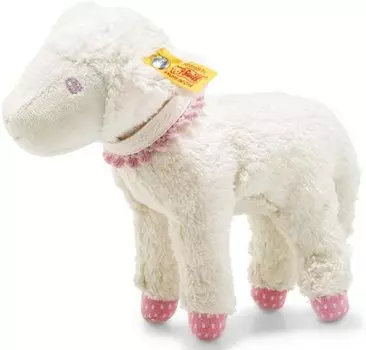 Мягкая игрушка Steiff Lamb Lina Pink 18 см