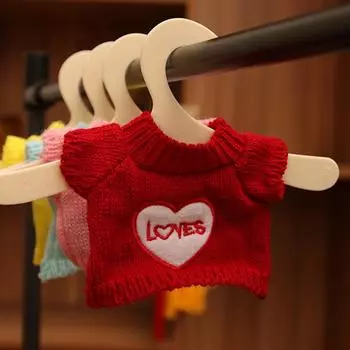 Мягкая игрушка свитер Маленькая кукольная сумка Игрушки Кукольные подвесные аксессуары Одежда для кукол Аксессуары 20cm