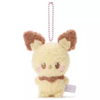 Мягкая игрушка TAKARATOMY Pocket Monster Pokepiece с шариками на цепочке, талисман Пичу, высота 12 см, прибл. ИСКУССТВО.