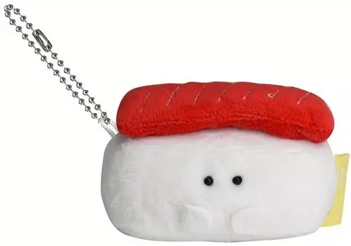 Мягкая игрушка-талисман Ippinsha Gyutto с мини-цепочкой в подарок 48011 Sushi-san Tuna-san