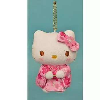 Мягкая игрушка-талисман Sanrio Hello Kitty Sakura Kimono 084378-15