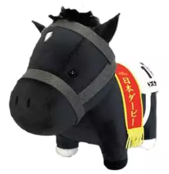 Мягкая игрушка Thoroughbred Collection 5 размером 15 см x 19 см (Кизуна) чёрный