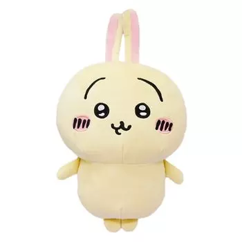 Мягкая игрушка Тикава БОЛЬШАЯ с 2 кроликами по 30 см, типы, примерно. (кролик) белый