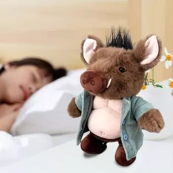 Мягкая игрушка-украшение в виде плюшевой куклы Pigsy, украшение для домашнего офиса, реквизит для косплея для коллекционеров-энтузиастов игр 30cm