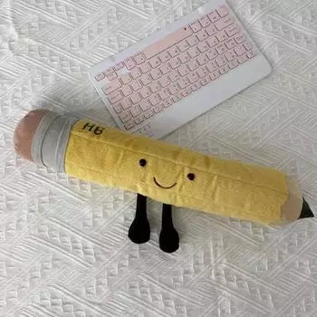 Мягкая игрушка в подарок, забавная новая мягкая успокаивающая кукла One Size