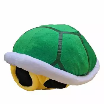 Мягкая игрушка в виде черепахи Super Mario Extra Large 35 см (Зеленая ракушка)