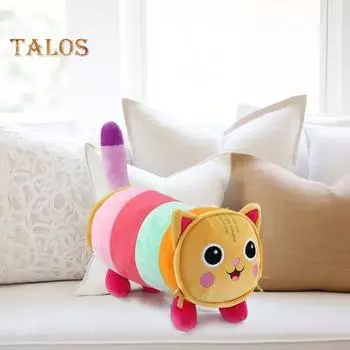 Мягкая игрушка в виде кошки, интерактивная кукла для детей, мягкая декоративная подушка, милый подарок на день рождения для девочек и мальчиков Cat