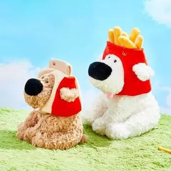 Мягкая игрушка в виде собаки с большим носом, дизайн в виде картофелины, идеально подходит для пар в качестве подарка, очаровательная мягкая плюшевая кукла-собака для детей 35cm