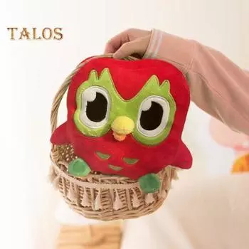 Мягкая игрушка в виде совы, мягкая подушка в виде животного, милая мультяшная подушка для сна в самолетах, мягкая кукла, которую можно обнимать, подарок на День святого Валентина, Рождество красный