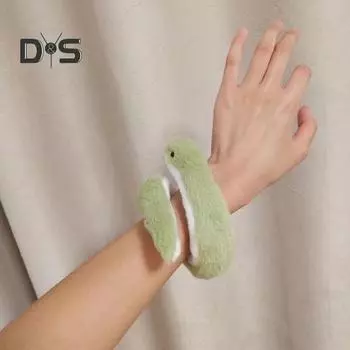 Мягкая игрушка в виде змеи, милая мягкая плюшевая змея для детей, 14,96 дюйма, зеленая змея, обнимающаяся игрушка, подарки для мальчиков и девочек светло-зеленый