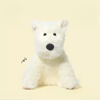 Мягкая игрушка вест-хайленд-терьер милый щенок кукла супер мягкая кукла комфортная кукла 26CM