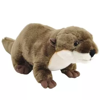 Мягкая игрушка выдра милый аквариум 46 см большой в натуральную величину