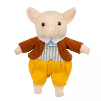 Мягкая игрушка Yoshitoku PETER RABBIT Natural Series Piglin Brand, размер 21 см, 182801, прибл.