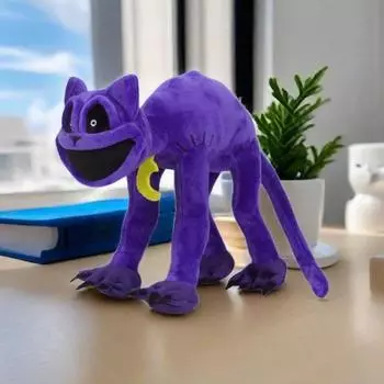 Мягкая игрушка Yousheng, плюшевые улыбающиеся зверьки, роскошная плюшевая подушка для собак, мягкая пушистая подушка, мягкие плюшевые игрушки, подарки для фанатов игр для всех возрастов зелёный