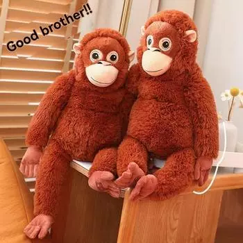 Мягкая игрушка-животное 14 дюймов, дизайн Kawaii, полипропилен, хлопок