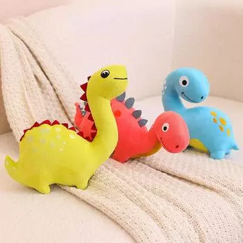 Мягкая игрушка животное парк динозавров мультфильм динозавр кукла детская спящая кукла тряпичная кукла подарок 24 cm.