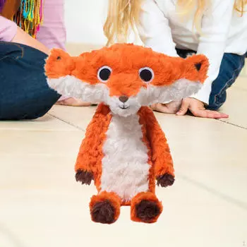 Мягкая игрушка-животное, украшение для спальни, удобная коллекционная, забавная, мягкая кукла для детей 25cm fox