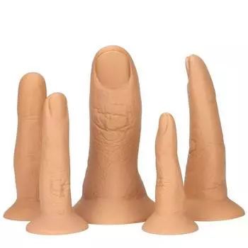 Мягкая имитация пальца Анальная пробка Силиконовый ремешок для фаллоимитатора на пенисе Реалистичный член Секс-игрушки Фистинг БДСМ Раб Госпожа