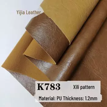 Мягкая искусственная кожа с рисунком «водная рябь» от Sicily для сумок и багажа с текстурой «куриная лапка» и ощущением фланели 1.2 mm