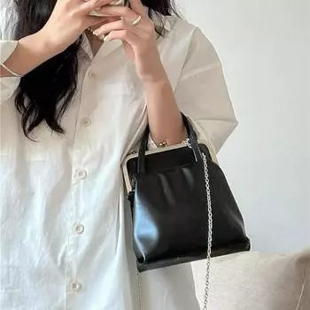 Мягкая искусственная кожа сумка через плечо сумки-клипсы сумки-рамки сумки через плечо сумки-клапаны цепи